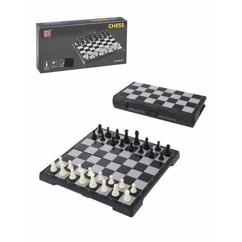 Шахматы Наша Игрушка игровое поле 20х20 см, коробка (200132752)