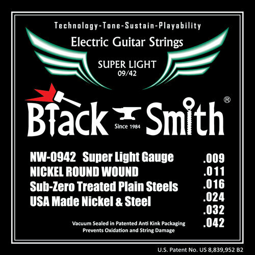 Струны для электрогитары BlackSmith NW-0942 9-42