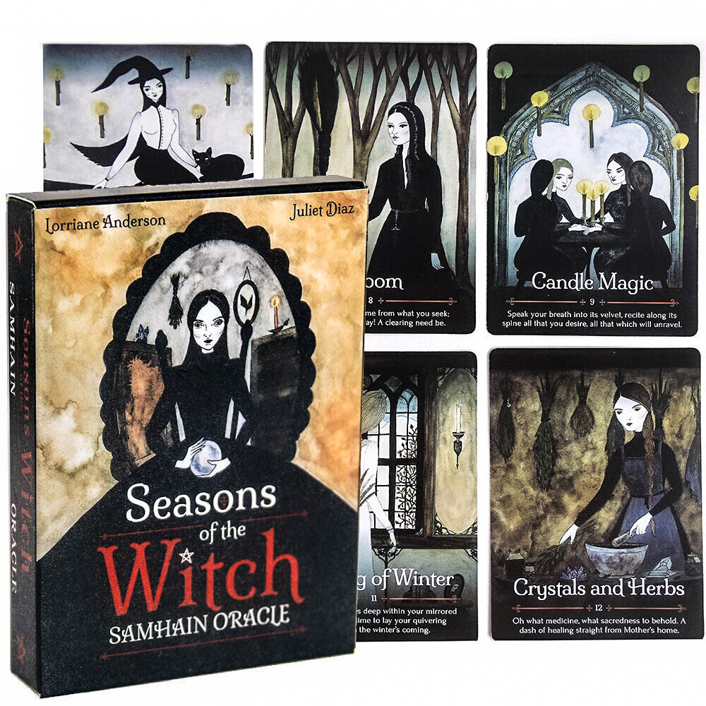Карты Таро "Seasons of the witch tarot" Reprint / Таро Сезоны Ведьм TAROMANIA
