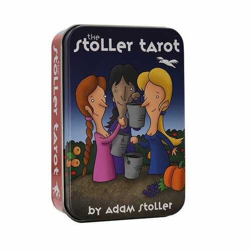 Таро Столлера в жестяной банке / The Stoller Tarot in a Tin - U.S. Games Systems карты таро столлера stoller tarot мини колода 78 шт