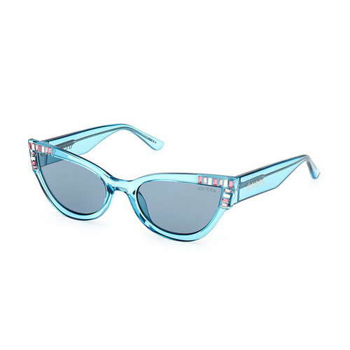 Солнцезащитные очки GUESS Guess GUS 7901 89V GUS 7901 89V, голубой