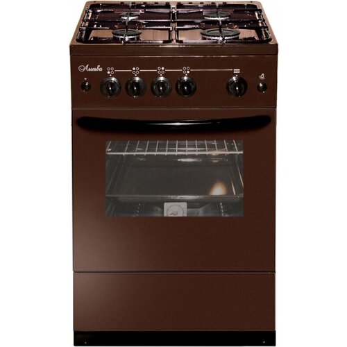 Плита Газовая Лысьва ГП 400 М2С-2у коричневый стеклянная крышка 1999300₽