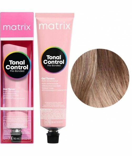 Matrix Тонер гелевый Tonal Control с кислым pH 10PR Очень-очень светлый блондин перламутровый розовый 90мл