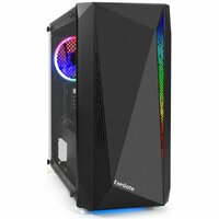 Корпус Minitower EXEGATE Mistery R2 mATX, без БП, черный EX294384RUS