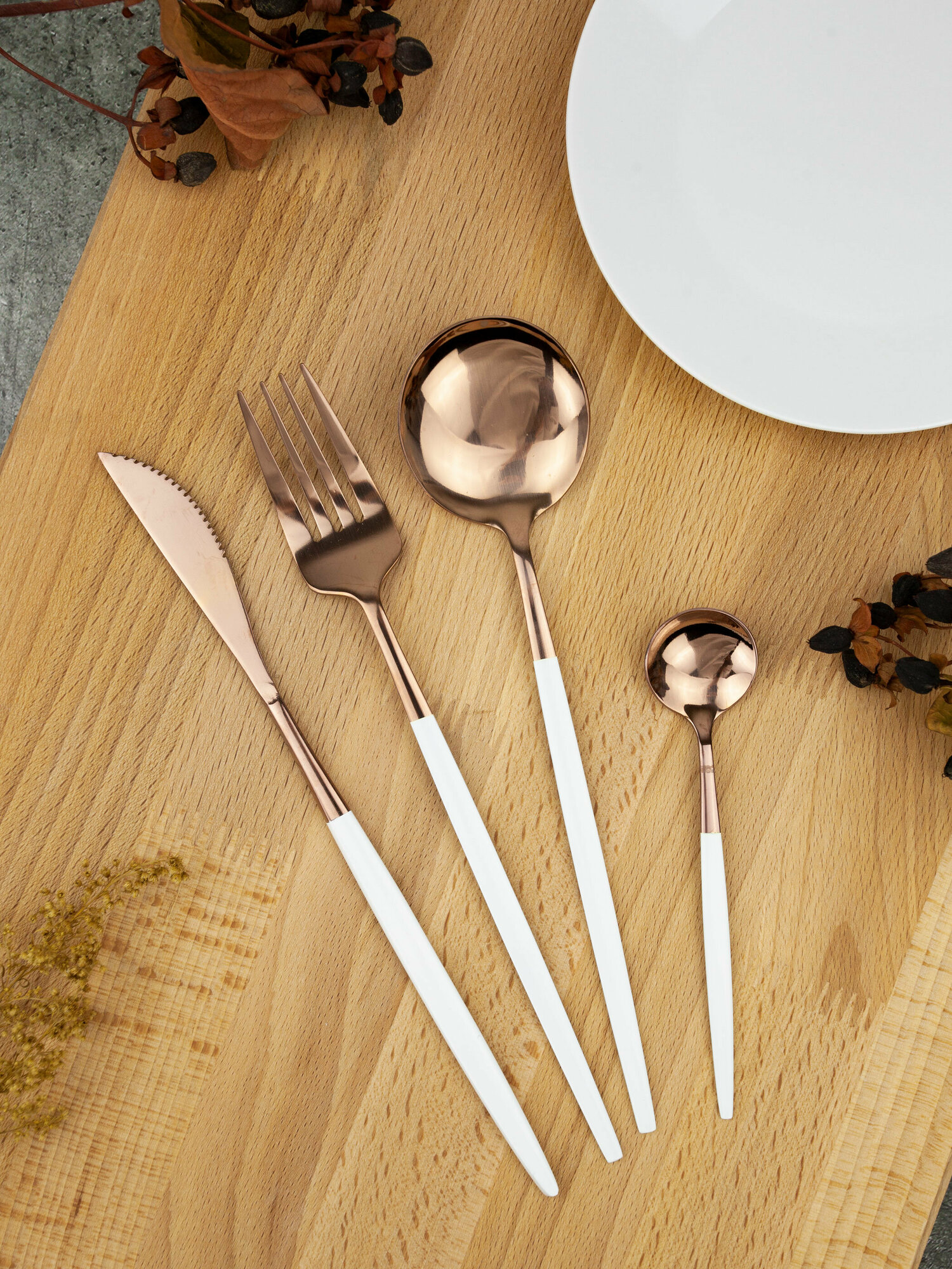 фото Столовый набор 4 пр. "MercuryHaus", MC - 3107