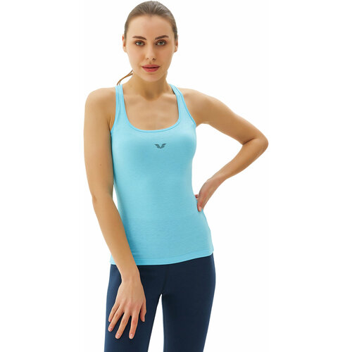 фото Майка bilcee, размер l, голубой