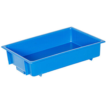 фото Лоток для уборочных и гостиничных тележек синий