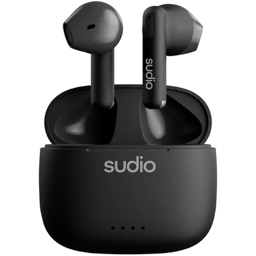 Гарнитура Sudio A1 Black (A1BLK) беспроводные наушники i7s tws bluetooth 5 0 спортивные наушники вкладыши гарнитура с микрофоном и зарядным боксом наушники для всех смартфонов