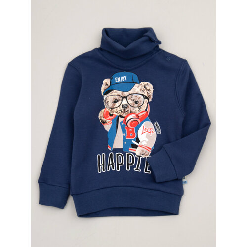 фото Водолазка , размер 80, синий пр-во турция