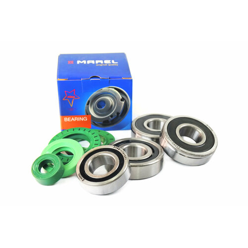 Комплект подшипников КПП с сальниками Marel на ВАЗ 2108-2112 Лада Калина Гранта Приора Веста Икс Рей Datsun 4190₽