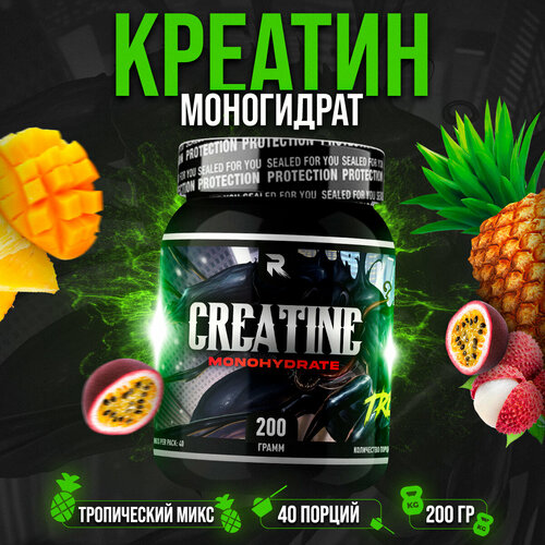 Креатин моногидрат Reckful Creatine monohydrate 200 г (тропик)