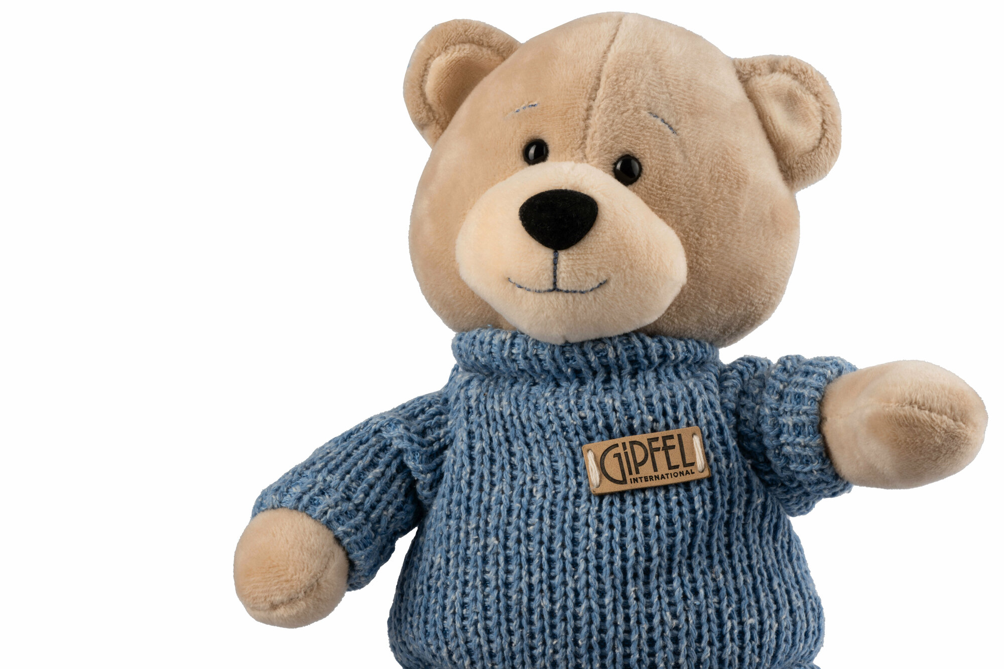 Мягкая игрушка Gipfel Мишка в синем свитере 52120 21 см - фото №4