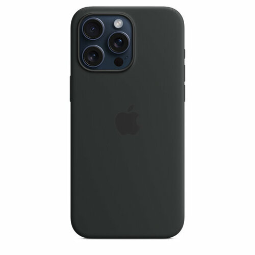 Чехол 15 Pro Max Silicone Case Black c silicone case iphone 15 pro black