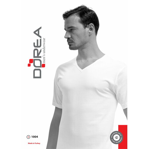 фото Футболка dorea, размер 2xl/52-54, белый