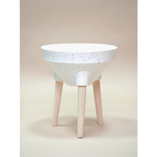 Кашпо из цемента, 32х32х16 + 16 см