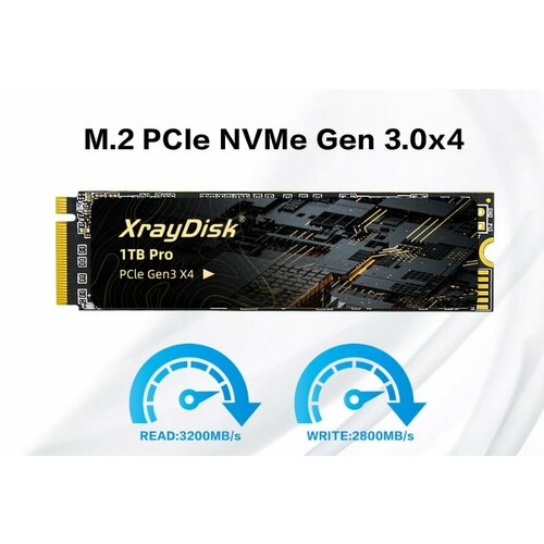 Твердотельный накопитель XrayDisk M2 nvme 1 ТБ PRO 417100₽