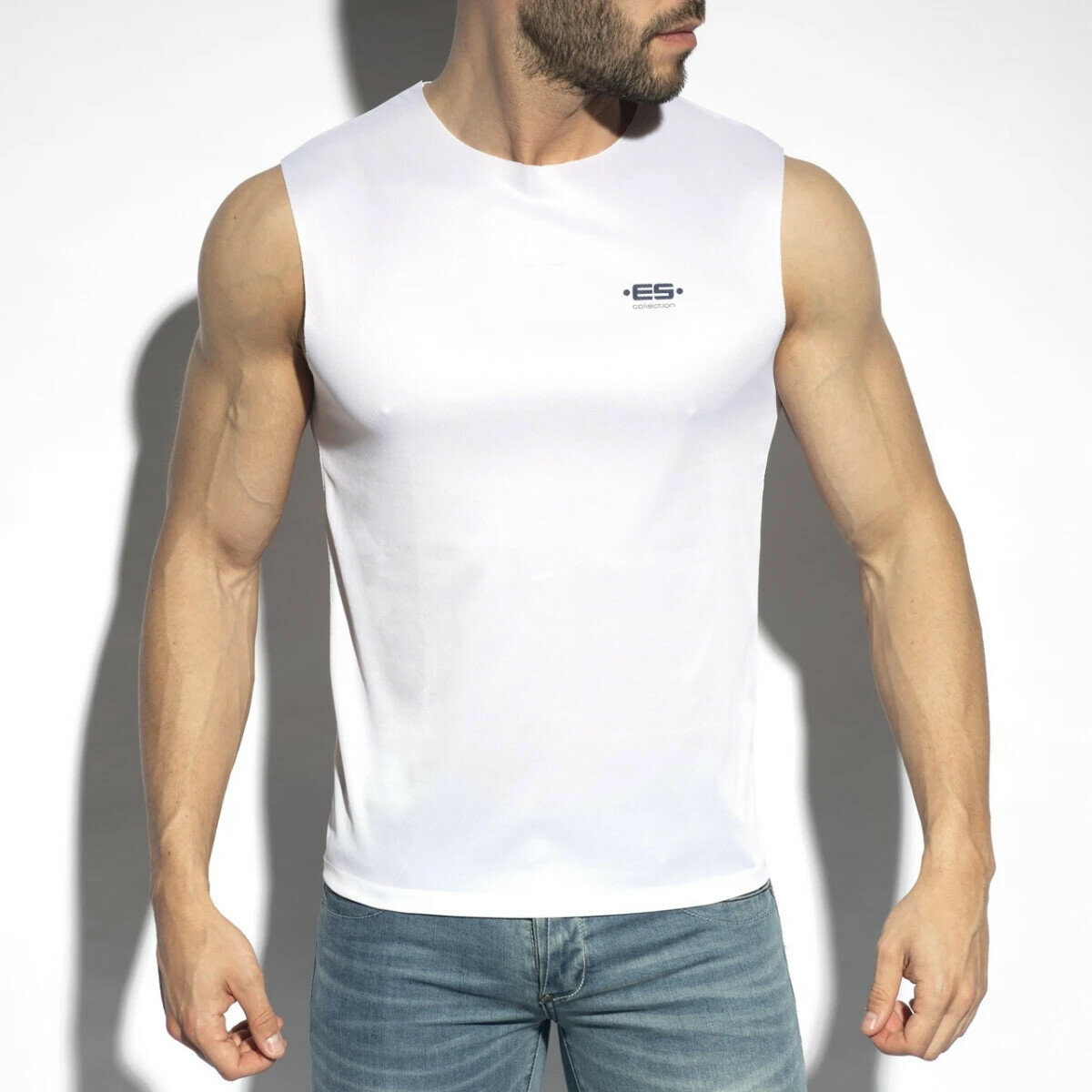 Майка ES Collection 2109 ES Basic Tanktop, размер S, white