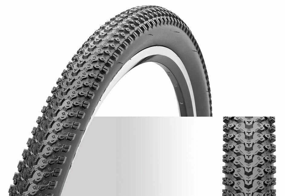 Покрышка велосипедная 20" x 2.00 (50-406), H-5129, ChaoYang, горная, низкий протектор, камерная, вес 670 г