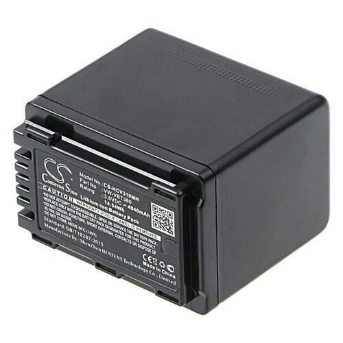 аккумулятор для видеокамеры panasonic vw vbt190 vw vby100 3 6v 1950mah код mb077196 Аккумулятор Cameron Sino для видеокамер Panasonic HC-VX980, HC-V380, HC-VXF990, HC-V800, HC-V710, HC-V730, p/n: VW-VBT190, VW-VBT380, VW-VBY100, 4040мАч