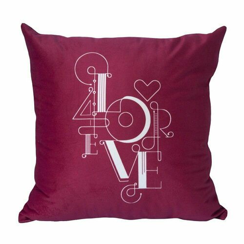 Подушка декоративная Forever 40х40 см бархат 999₽