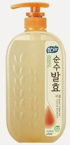 Изображение товара Lion Средство для мытья посуды, овощей и фруктов Chamgreen Pure Fermentation 5 злаков, 720 мл