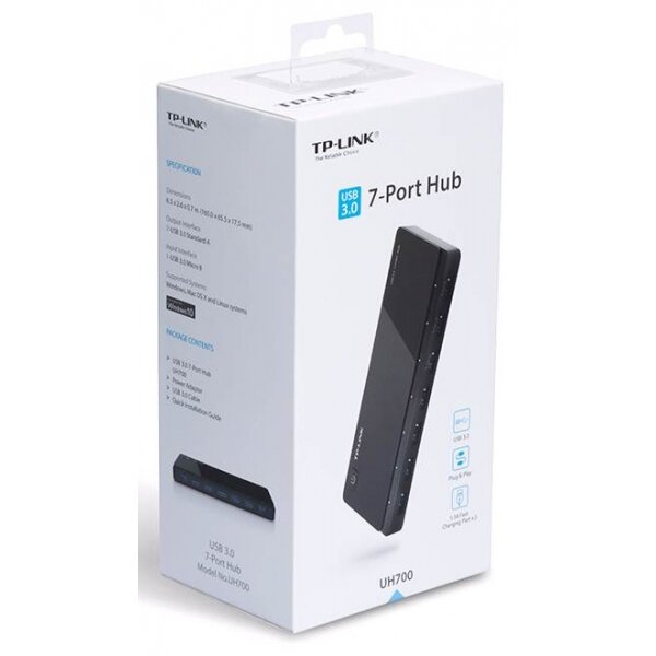 концентратор USB 3.0 TP-LINK UH700 на 7 портов - фото №18