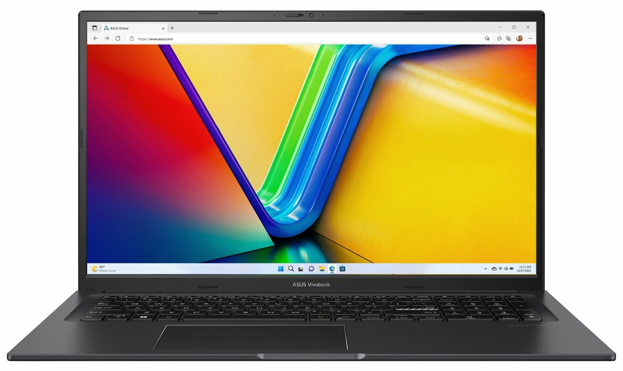 Ноутбук Asus Vivobook 17X K3704Va-AU066 90NB1091-M002L0 (Core i5 2600 MHz (13500H)/16384Mb/512 Gb SSD/17.3"/1920x1080/Нет (Без ОС))