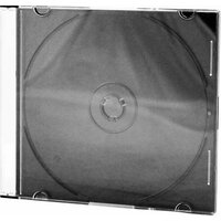 Бокс Mirex для CD/DVD пластиковый Slim Case черный (200 шт.)