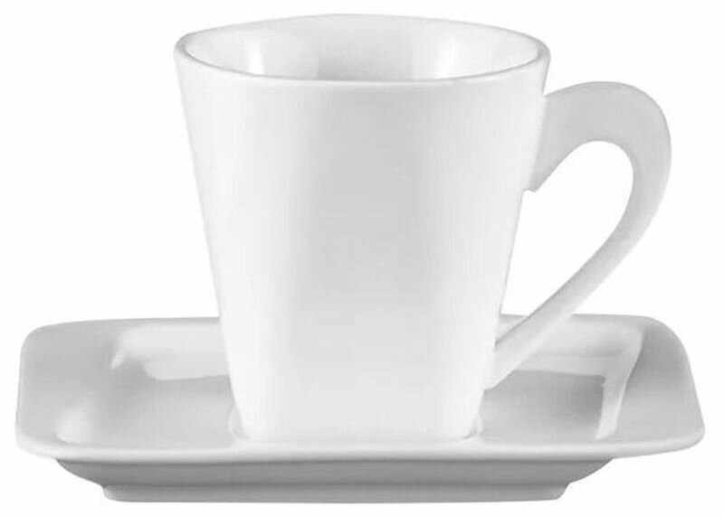 фото Чайная пара квадратная 170мл "Sam&Squito Quadro" - 2 пары