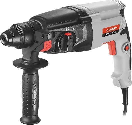 Перфоратор ЗУБР (800 Вт, 1300 об/мин, П-26-800)