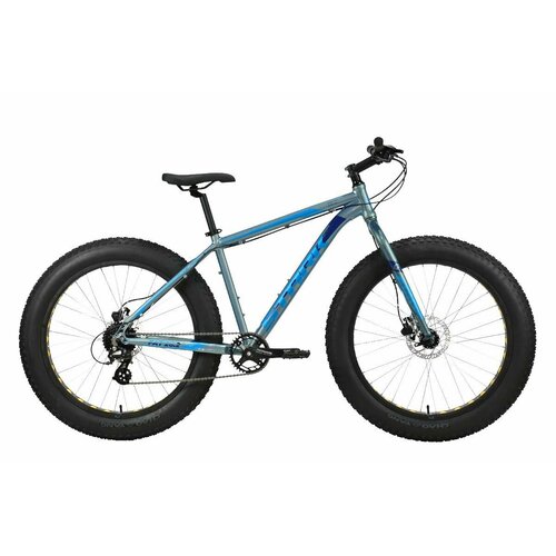 Велосипед Stark Fat 262 HD 2024 18 серыйголубой 7170000₽