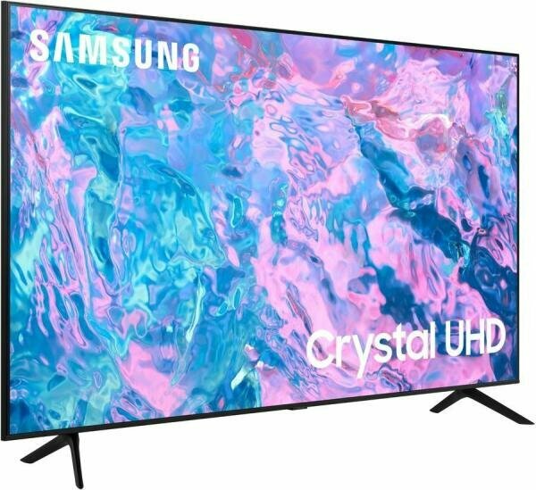 Телевизор Samsung UE43CU7100UXRU черный