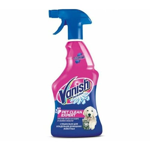 Пятновыводитель Vanish Oxi Action Pet Clean Expert для ковров и обивки мебели, 750 мл бытовая химия vanish oxi action пятновыводитель для ковров и мебели 500 мл