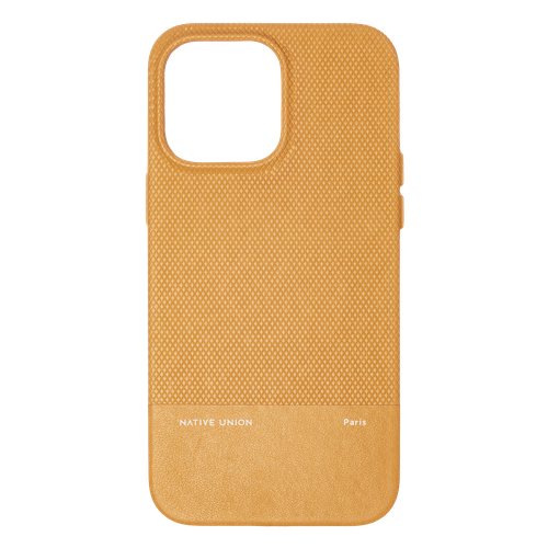 фото Чехол для iphone 15 pro max native union (re)classic case, коричневый