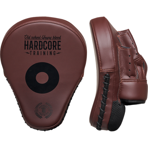 фото Тренерские лапы hardcore training premium brown