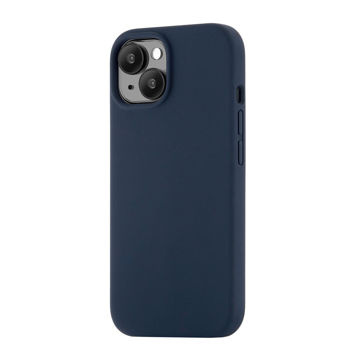 Силиконовый чехол uBear для iPhone 15, Touch Mag Case, MagSafe,темно-синий .