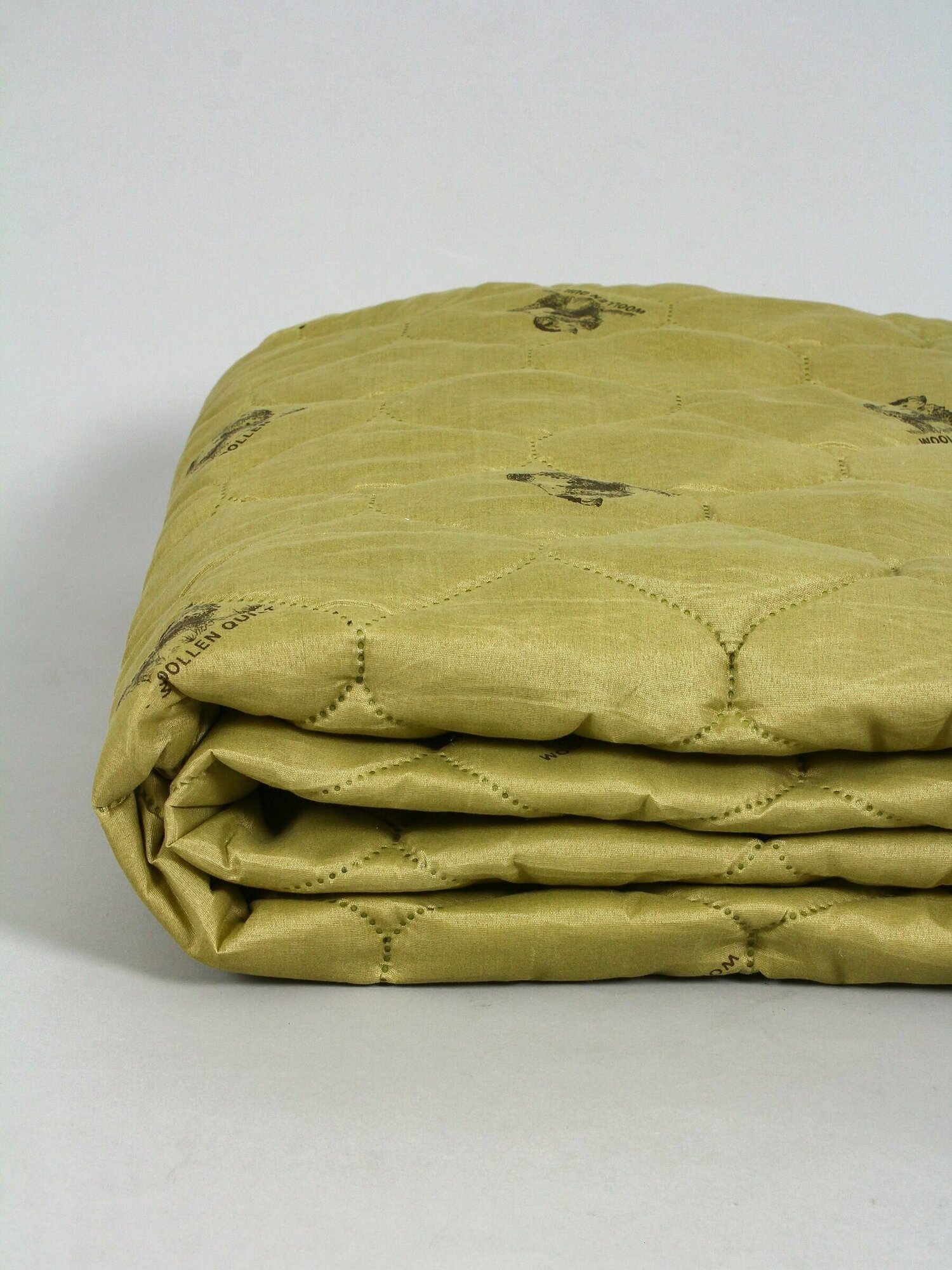 Одеяло "Овечья шерсть" облегченное, в полиэстере, плотность 150 г/м2 - фотография № 9