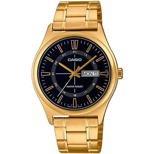 фото Наручные часы casio, золотой, черный