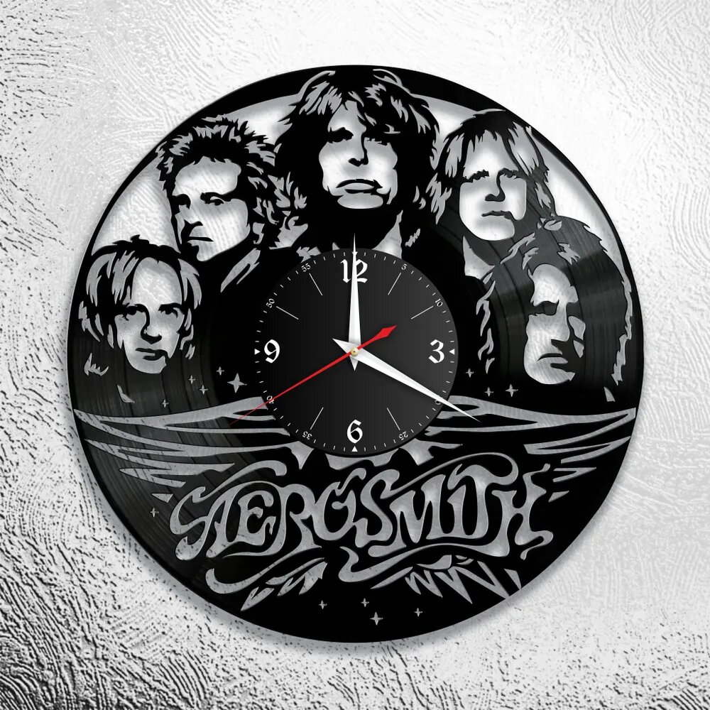 Настенные часы с группой Aerosmith, Аэросмит, Steven Tyler