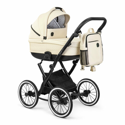 Коляска для новорожденных Jedo Bartatina (2 в 1) 12, бежевая ткань