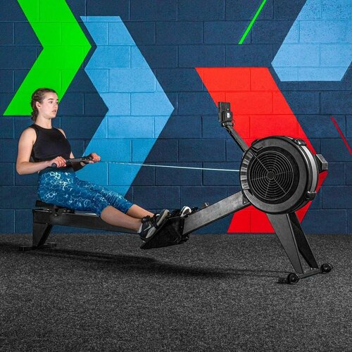 лыжный тренажер concept 2 с подставкой ski erg with stand Гребной тренажер air rower аналог concept 2