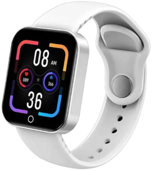Смарт часы многофункциональные для iOS,Android / Приложение FitPro / белые
