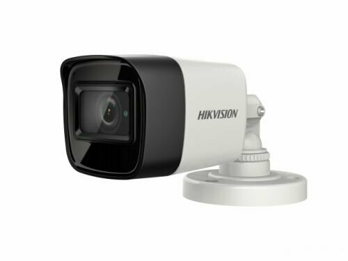 Видеокамера HIKVISION DS-2CE16H8T-ITF 1/2.7" CMOS; 3.6мм: 78°; механический ИК-фильтр; 0.003 Лк/F1.2; 2560×1944/20к/с; WDR 130дБ, 3D DNR, BLC; OSD-мен