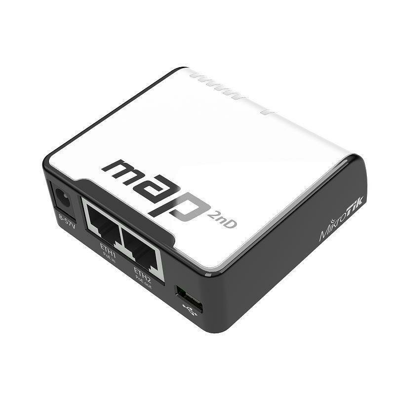Wi-Fi точка доступа Mikrotik 2.4GHZ RBMAP2ND, серый