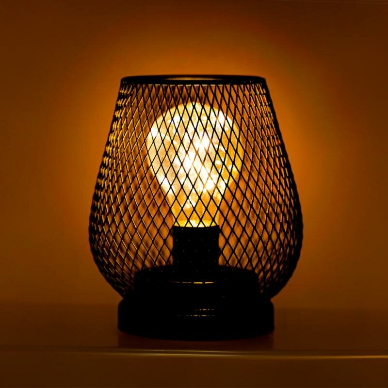 Декоративный светильник, 12х12х14 см, в ассортименте - фотография № 3