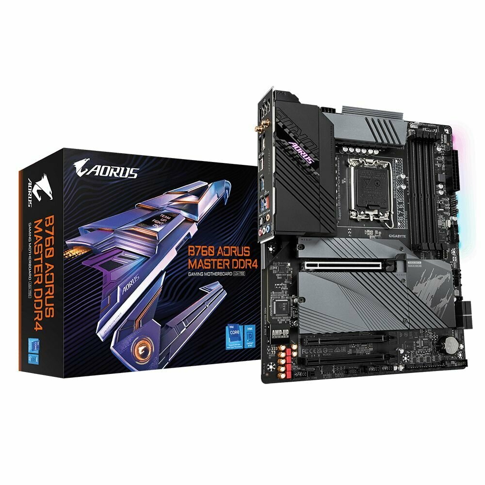 Материнская плата Gigabyte B760 AORUS MASTER DDR4 - фото №3