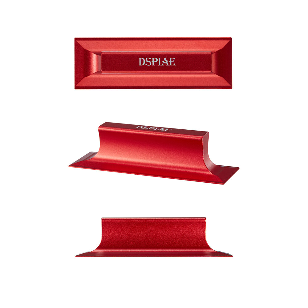 Плоский шкурник для плоскостей, 25х75 мм, красный, Dspiae (Китай)