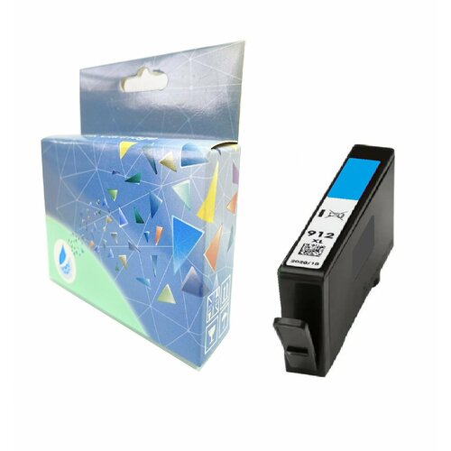 картридж aquamarine c9373a Картридж 3YL81AE № 912XL для HP OfficeJetPro 8013/8020 Cyan 0.825K AQUAMARINE (Совместимый)