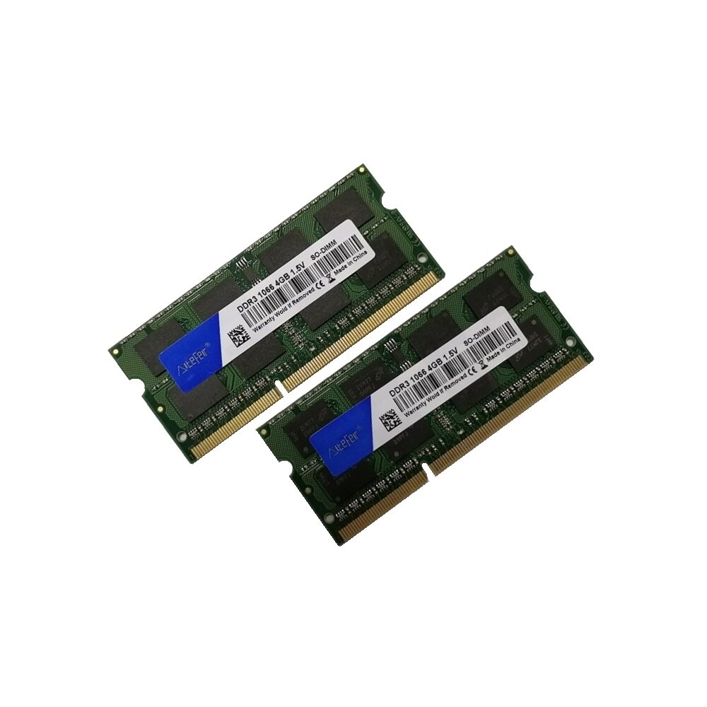 ОЗУ So-Dimm 8Gb PC3-8500s, DDR3-1066, AiteFeir/ Micron 3HM77D9PFJ (Kit 2x4Gb)