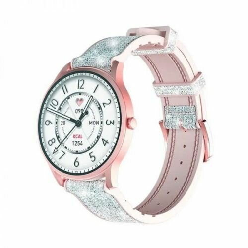 Часы Kieslect L13 Pink розовые, 1.32", AMOLED, 360x360, IP68